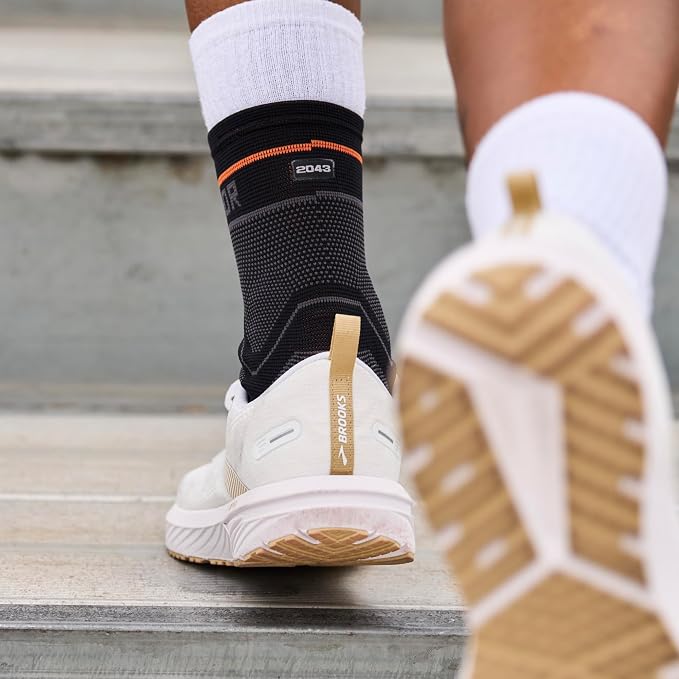 Shock Doctor Compression Knit Ankle Sleeve with Gel Support