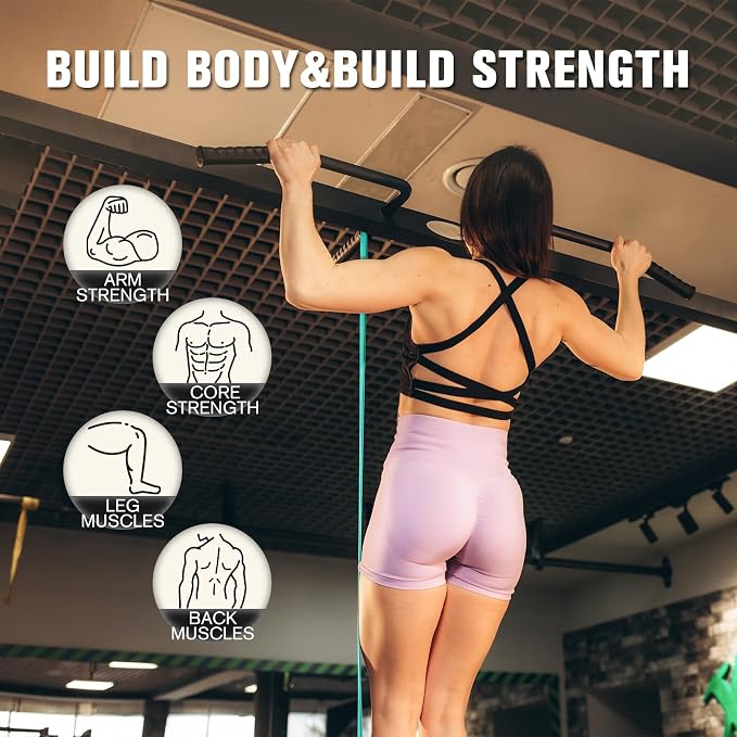 RitFit Pull Up Assist Band in Natural Latex for Stretching and Mobility | Resistance Band,Eco-Friendly Latex, Pull-Ups Powerlifting, Physical Therapy Rehab, Full-Body Training, Mobility Training