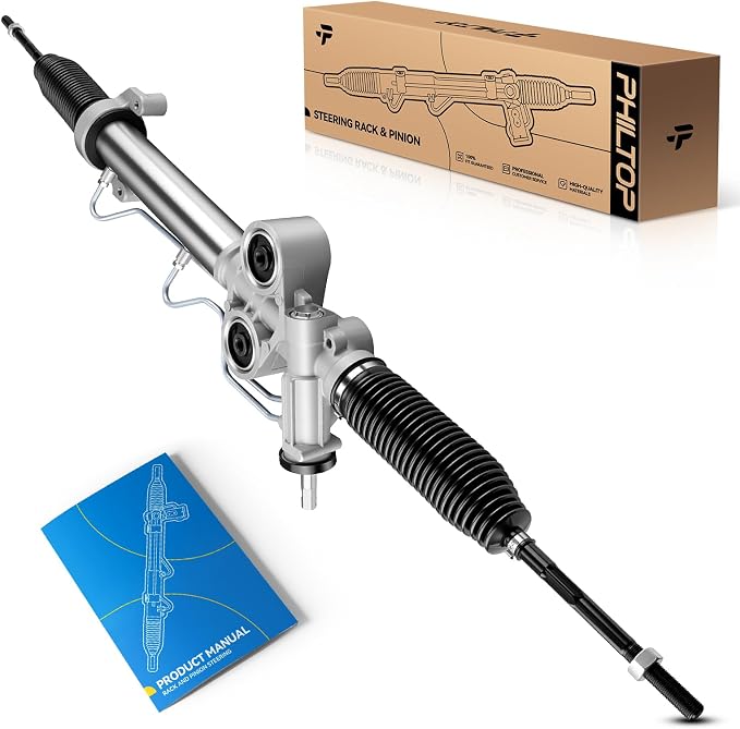 PHILTOP Power Steering Rack and Pinion for 07-11 Silverado/Sierra 1500 | 12-13 Sierra 1500 No.22-1036, 221036, 19207489, 19153072, 19133648, 19133646, 19153073, 19178559, 19207491, 19153074