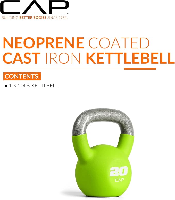 CAP Neoprene Coated Kettlebells - Multiple Sizes