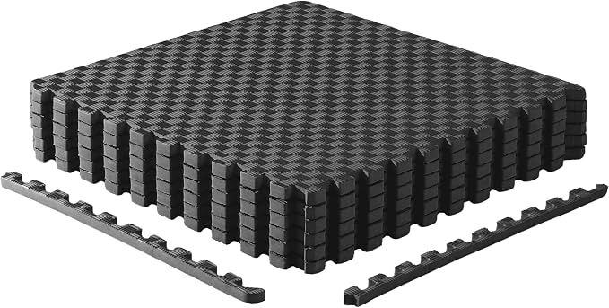 CAP Puzzle Exercise Mats | 3/4” Thick EVA Interlocking Foam Tiles for Home Gym Flooring | Multiple Options