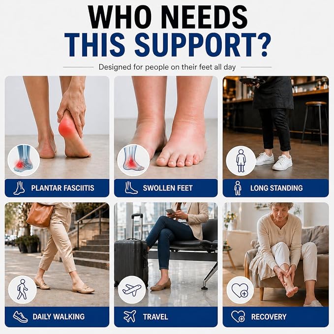 Ankle Brace Compression Sleeve Socks 2 Pack for Women&Men Foot Arch Support | 8-15 mmHg Support for Plantar Fasciitis Relief, Heel Pain, Arch & Ankle Support, Foot Brace, Open Toe Design（Black/Beige S/M）