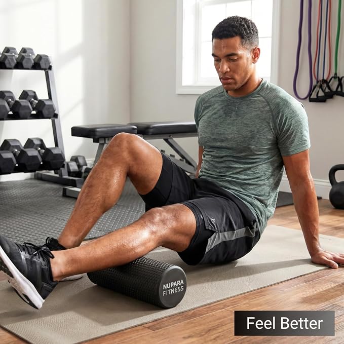 Foam Roller for Physical Therapy, Running, Sports, Yoga | Foam Roller for Exercise, Foam Roller for Back, Recovery for Sports, Foam Roller for Legs, Muscle Relief