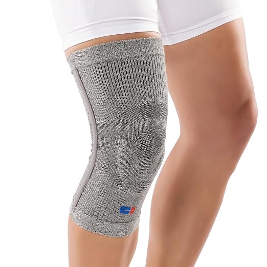Comforband Premium Recovery Knee Compression Support – Germanium & Bamboo Charcoal Infused Knee Brace for Improved Circulation, Joint Stability, and Pain Relief (Medium)