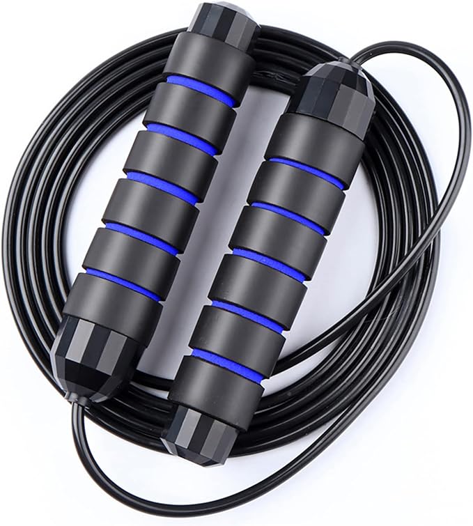 Redify Adjustable Jump Rope,Jump Ropes for Fitness for Men Women | ﻿Workout and Exercise,Cardio,Boxing,Weight Loss,Speed Rope,Slim Body at Home School Gym,Suitable for All Ages