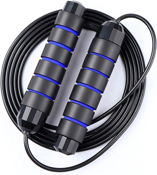 Redify Adjustable Jump Rope,Jump Ropes for Fitness for Men Women | ﻿Workout and Exercise,Cardio,Boxing,Weight Loss,Speed Rope,Slim Body at Home School Gym,Suitable for All Ages