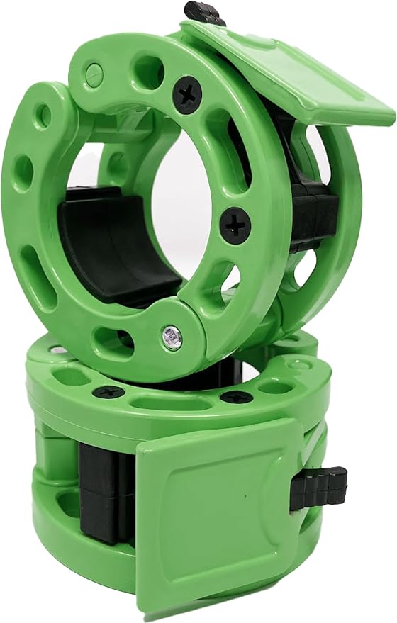 Olympic Barbell Clamps Collars Quick Release Pair of Locking Weight Clips Fit 2 Inch Barbell for Weightlifting