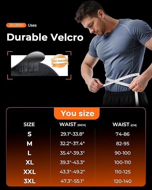 Ultra Breathable Work Back Brace for Men, Upgraded Medical-Grade Support | Lower Back Support Belt with Removable Suspenders - Pain Relief for Lifting, Warehouse, Construction, Moving, Large