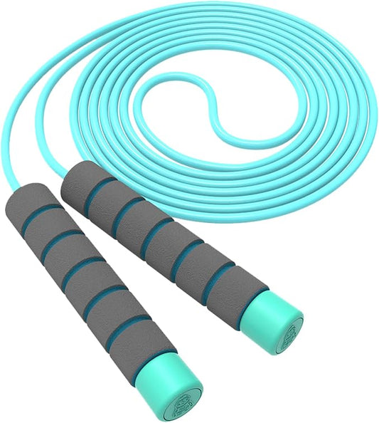 Jump Rope For Kids,Jump Rope Kids,Adjustable Soft Skipping Rope,Toddler Jump Rope With Skin-Friendly Foam Handles For Kids, Boys,Girls,Women, Men,Exercise Activity,Outdoor Fitness