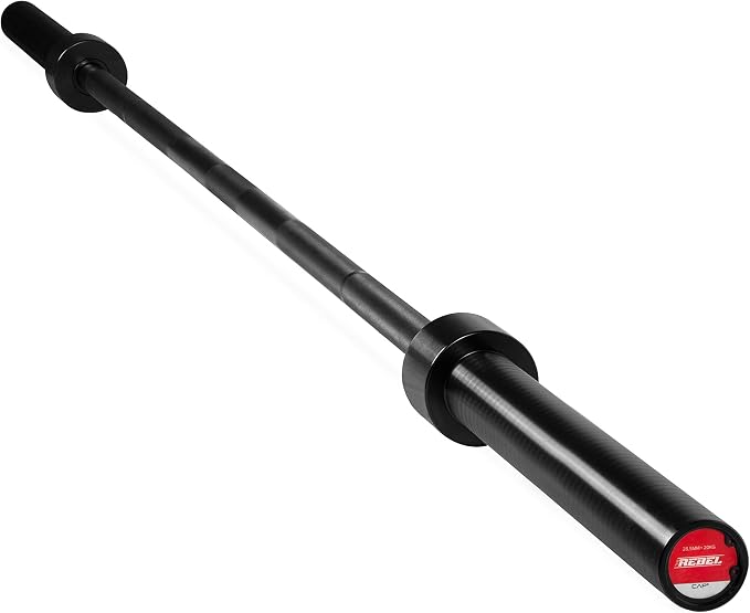 Cap Pro Series 7FT Olympic Barbell, Weightlifting Bar for Strength Training