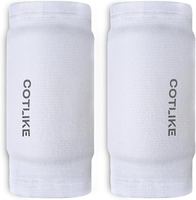Volleyball Elbow Pads for Youth, Volleyball Arm Sleeves Elbow Pads for Floor Burns and Bruises, Non-Bulky Elbow Pad Protection Comfort Flexible, One Size