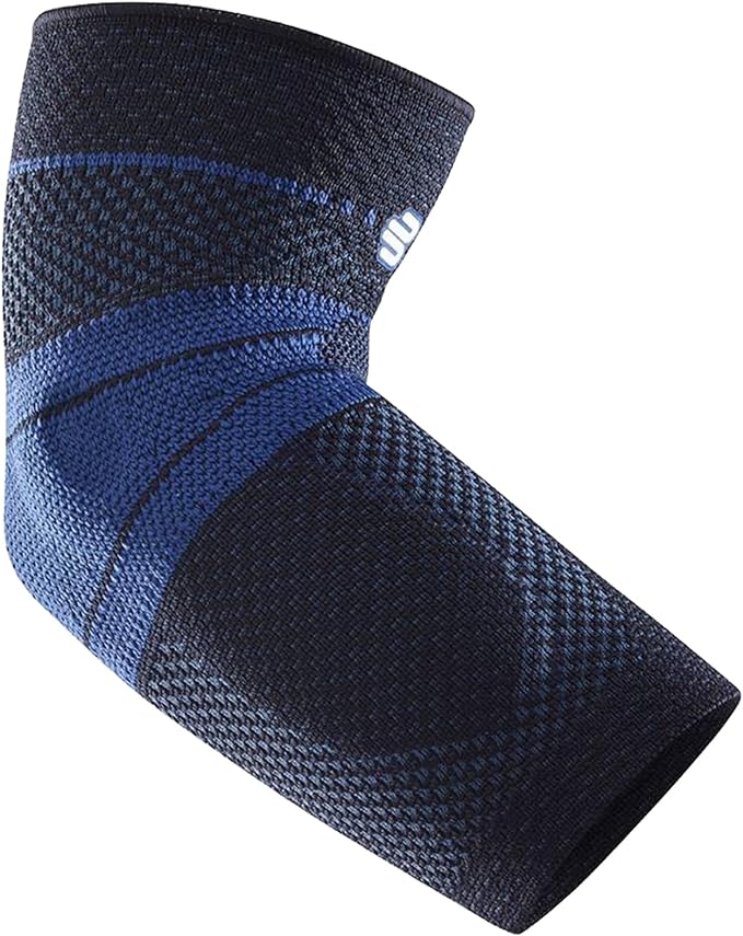 Bauerfeind - EpiTrain - Elbow Support - Breathable Knit Elbow Brace Targeted Compression for Chronic Elbow Pain, Supports Forearm Tendons & Muscles, Golfer's or Tennis Elbow Relief