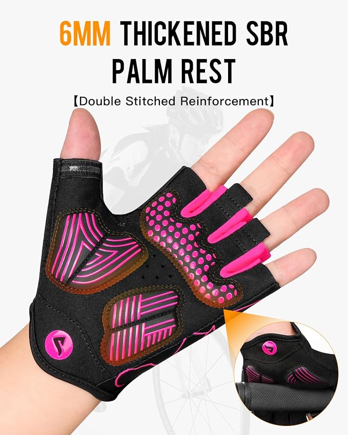 ATERCEL Cycling Gloves, Bike Gloves for Men Women, Bicycle Glove for Cycling, Workout, Gym, Training, Weight Lifting Outdoor, Mountain Bike, and Riding