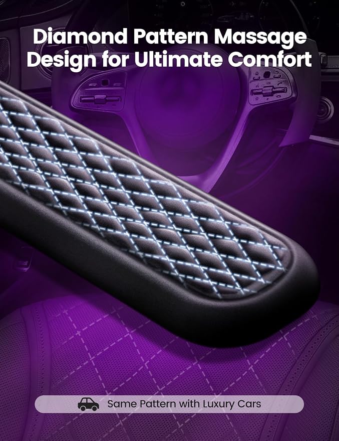 Vaydeer Wrist Rest for Keyboard and Mouse, Computer Ergonomic Wrist Support Pad, Soft Memory Foam Arm Cushion for Desk, Palm Hand Office Laptop Typing-Dark Blue and Black