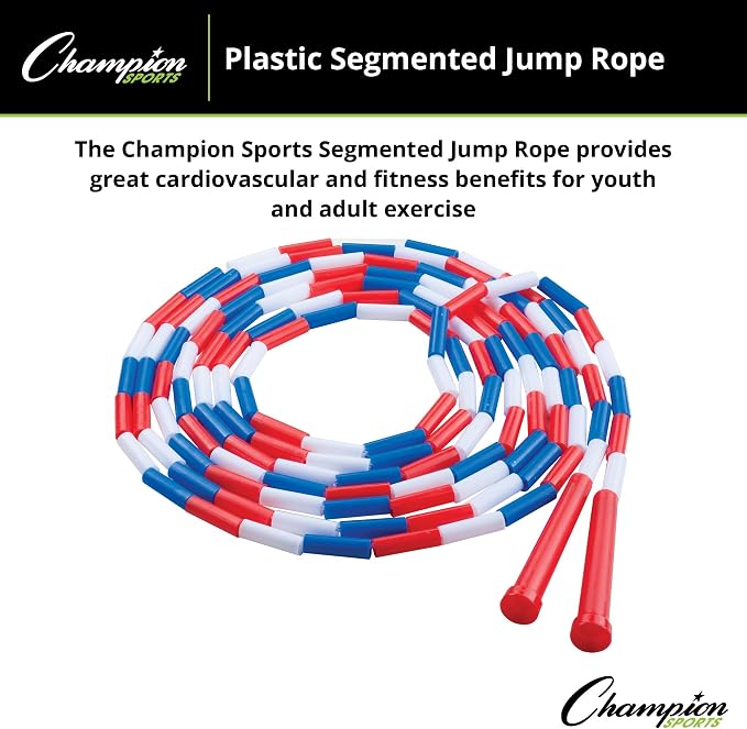 Champion Sports Plastic Segmented Jump Rope