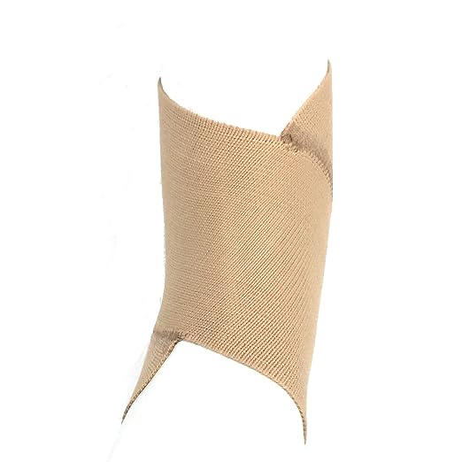 Champion Figure-8 Ankle Support, Light Elastic Compression Brace, Muscle Joint Recovery, Beige, 4X-Large