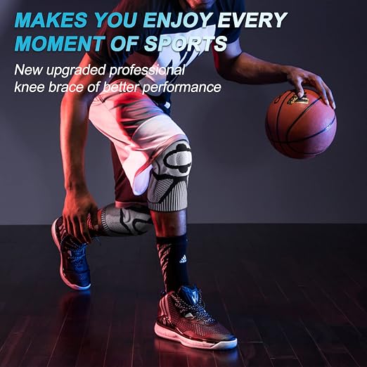NEENCA Professional Knee Brace, Medical Knee Support for Women & Men Relief | Patented Patella Gel Pad & Side Stabilizers, Compression Sleeve for Knee Pain, Swelling, ACL, PCL, Arthritis, Sports, Workout