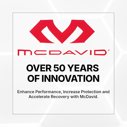 McDavid Moisture Wicking HEX Technology Knee Sleeves for Women/Men, Elbows & Shins Protection, Hex Pads