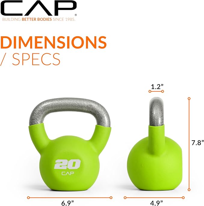 CAP Neoprene Coated Kettlebells - Multiple Sizes