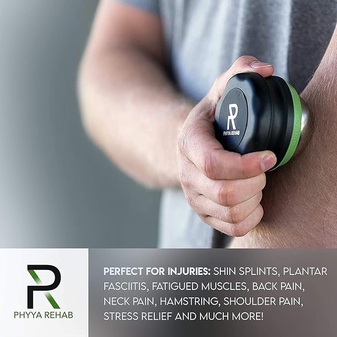 Phyya Rehab - Massage Ice Roller Ball - Roller for Muscles Deep Tissue - Cold Therapy - Plantar Fasciitis Roller