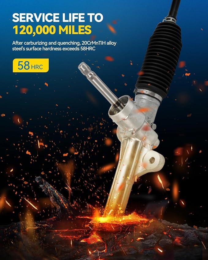 PHILTOP Electronic Power Steering Rack and Pinion Assembly Direct Fit 2014-2018 Direct Fitte, 2014-2018 Direct Fitte5 2.0L(Exc.2017) Replace No.1G-2412