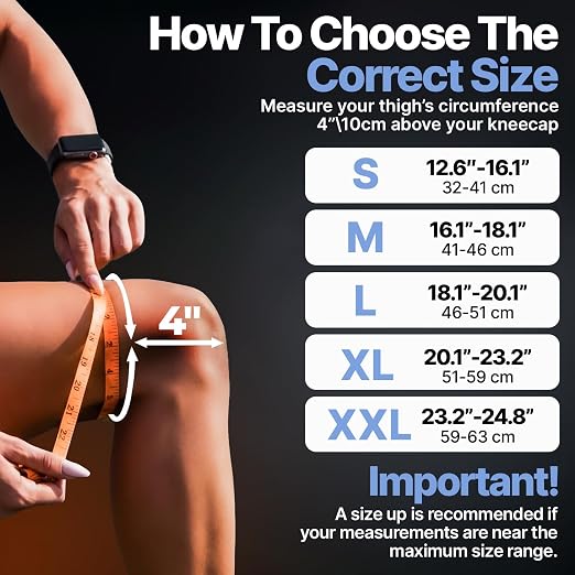 DR. BRACE Elite Compression Knee Brace for Women & Men, (2-Pack) Knee Support Compression Sleeve, Workout Sports Knee Braces for Meniscus Tear, ACL & Arthritis Pain Relief - Check Size Guide Video (Uranus, Medium)