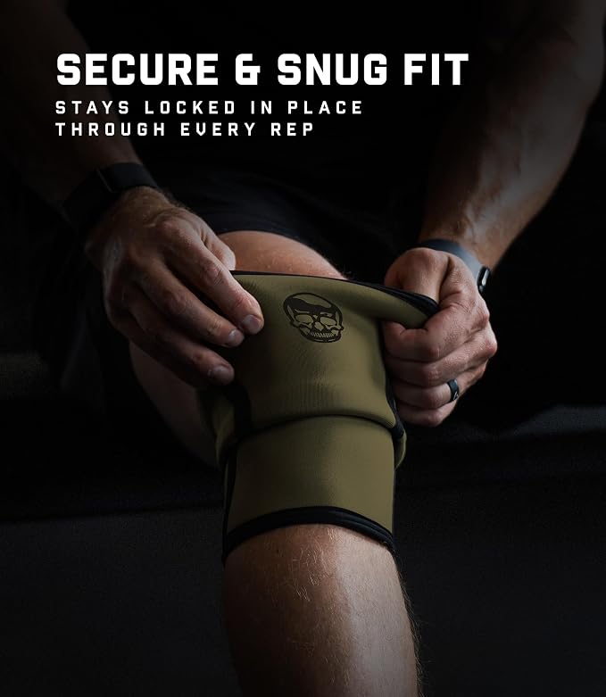 Gymreapers 5MM Knee Sleeves for Weightlifting, Squats, Powerlifting, and Functional Training – Compression Knee Support for Men & Women – Joint Protection & Recovery – Pair