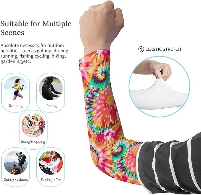 Marble Sports Compression Arm Sleeves for Men & Women - Youth Arm Sleeve Baseball Volleyball Sleeves & Basketball Sleeve