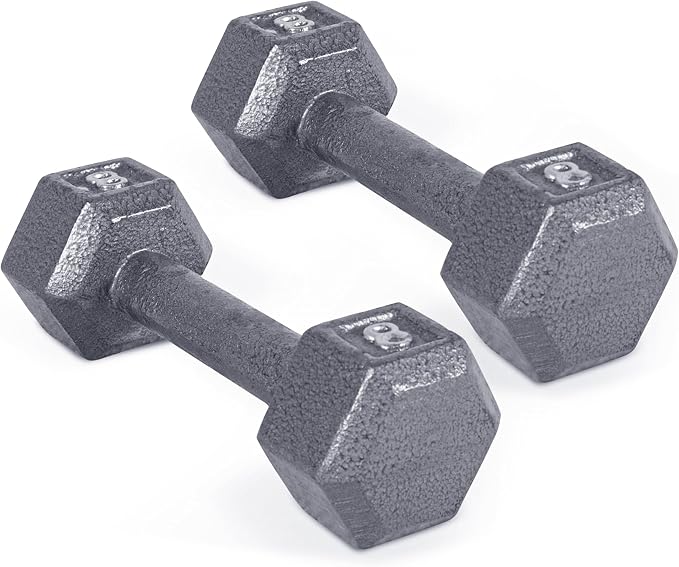 CAP Barbell Cast Iron Hex Dumbbell | Multiple Options