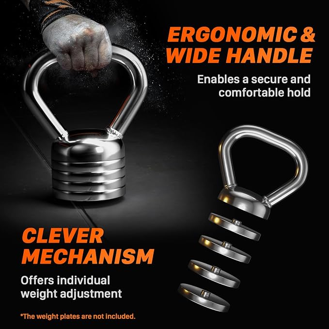 Northdeer Adjustable Kettlebell Set for Versatile Home Workouts | Perfect for Strength Training