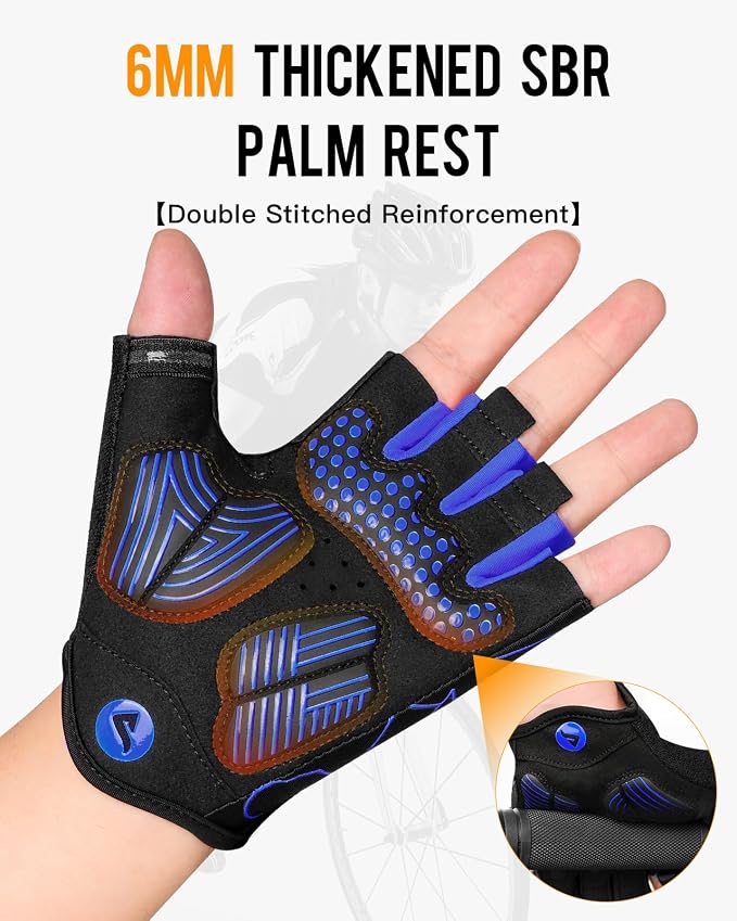ATERCEL Cycling Gloves, Bike Gloves for Men Women, Bicycle Glove for Cycling, Workout, Gym, Training, Weight Lifting Outdoor, Mountain Bike, and Riding