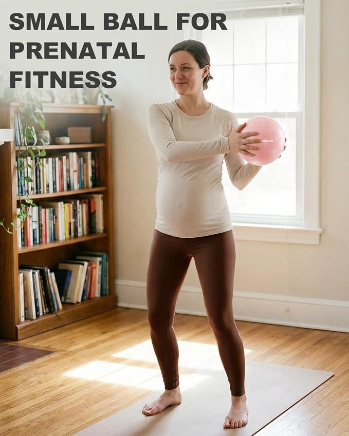 Trideer Yoga Ball for Exercise, Pilates, Core & Balance Training, Stability Ball for Pregnancy & Birthing Prep, Physical Therapy, Daily Stretching, Office Chair for Active Sitting, Quick Pump Included