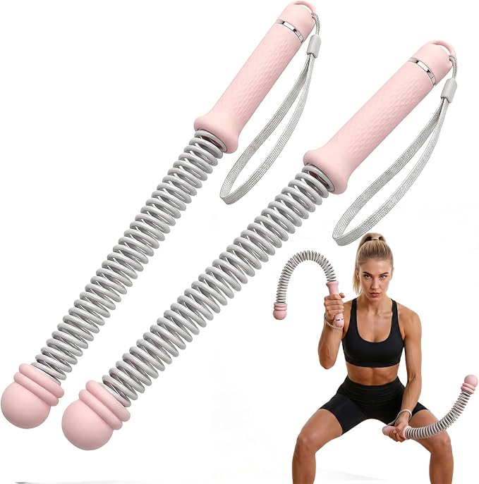 Weighted Ropeless Battle Ropes, High-Resistance Portable Heavy-Duty Cordless Rope for Home Gym with Poster, Low Noise. HIIT and Low-Impact Cardio Aerobic Training for Men & Women
