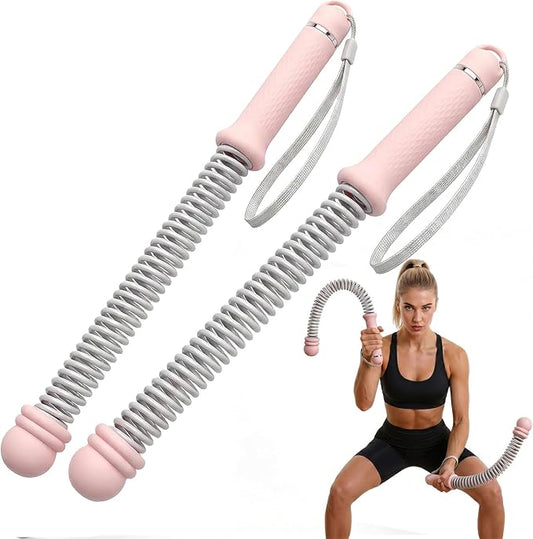 Weighted Ropeless Battle Ropes, High-Resistance Portable Heavy-Duty Cordless Rope for Home Gym with Poster, Low Noise. HIIT and Low-Impact Cardio Aerobic Training for Men & Women