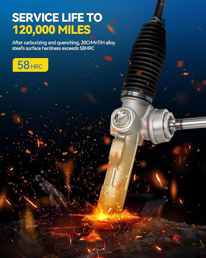 PHILTOP Power Steering Rack & Pinion Assembly for 2010 2012 2013 Tucson, 2011 2012 2013 Sportage, Electronic Power Steering, OEM Replacement 1G-2401