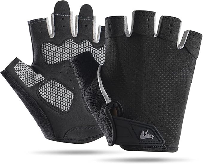 XuoAz Workout Gloves for Women Men, Breathable Fingerness Gym Glove, Lightweight Exercise Weight Lifting Gloves