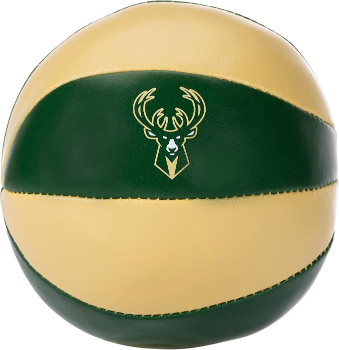 Franklin Sports NBA Toy Basketballs - 2 Pack of Kids Soft Mini Basketballs for Over The Door + Indoor Hoops - NBA Fan Shop