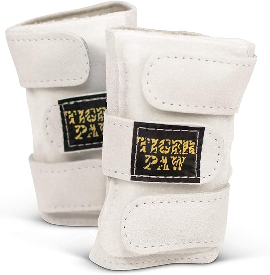 Tiger Paw Authentic Gymnastics Wrist Supports (Sold in Pairs) - Original Competition-Grade Gymnastics Wrist Guards, Wrist Support Braces, Adjustable, Made in USA Hand Wraps