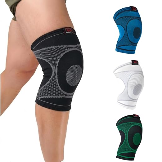 McDavid MD5113-01-35 Knee Sleeve / 4-Way Elastic Black Adult-XL