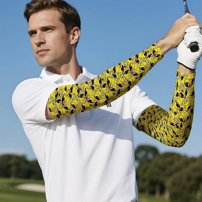 Marble Sports Compression Arm Sleeves for Men & Women - Youth Arm Sleeve Baseball Volleyball Sleeves & Basketball Sleeve