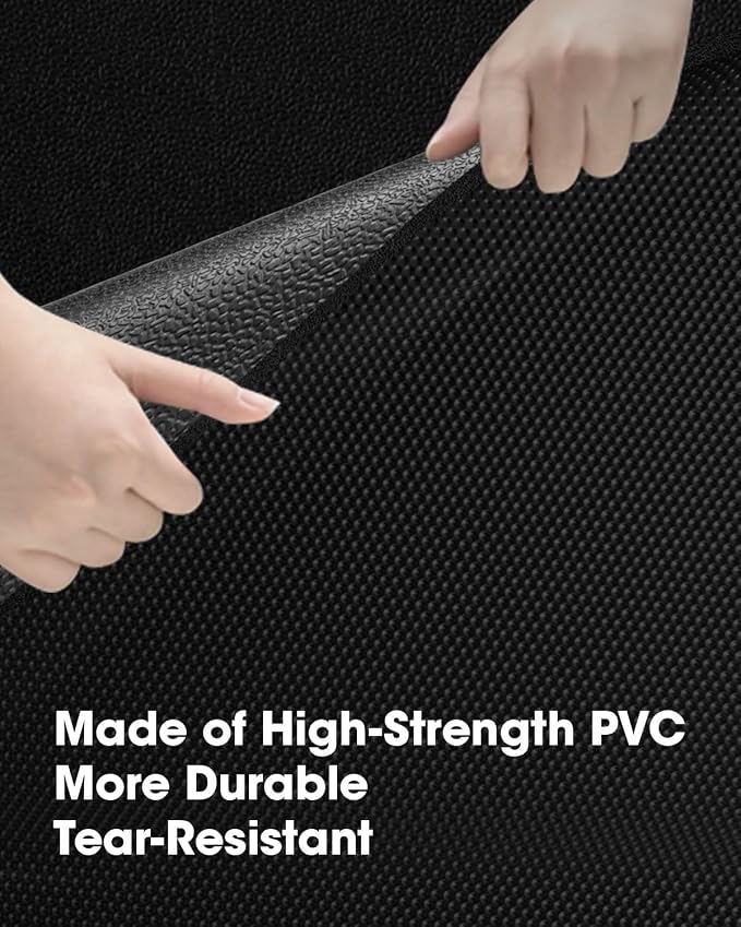 THAILE Gym Equipment Mat, 79" x 39"x 0.14" Exercise Equipment Mat | Heavy-duty floor protector for treadmills, ellipticals, bikes and weight equipment; reduces vibration, noise and floor damage