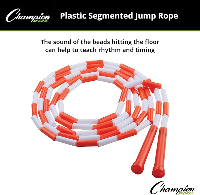 Champion Sports Plastic Segmented Jump Rope
