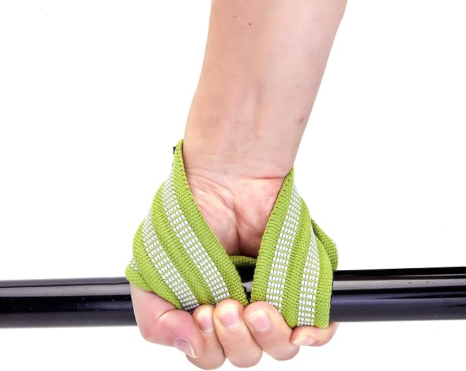 Figure 8 Lifting Straps for Deadlift,Weightlifting,Strongman,& Cross Training Strong Weightlifting Wrist Wraps