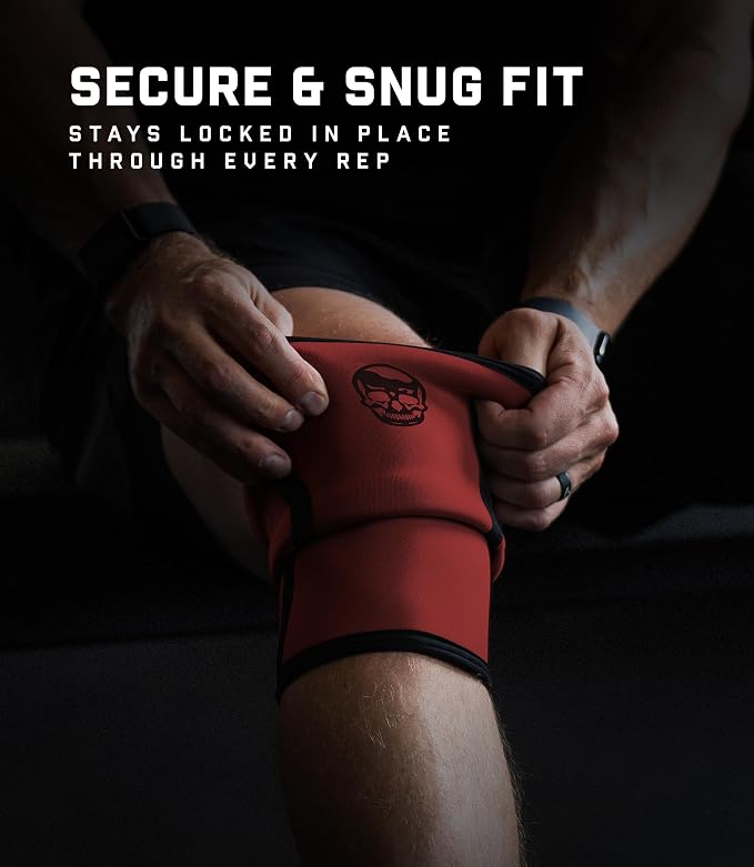 Gymreapers 5MM Knee Sleeves for Weightlifting, Squats, Powerlifting, and Functional Training – Compression Knee Support for Men & Women – Joint Protection & Recovery – Pair