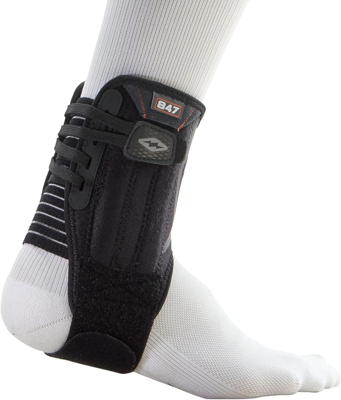 Shock Doctor Ankle Stabilizer with Flexible Support Stays (Black)