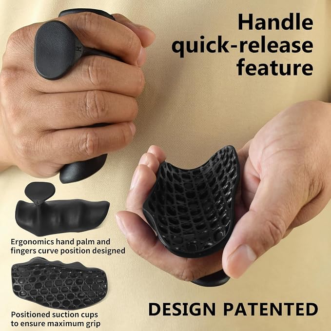 Rubber Gym Grips for Weight Lifting Workout Grip for Men Women | Anti-Slip Workout Grips for Weight Lifting Hand Protector, Rubber Weight Lifting Grips for Men Women Bodybuilding, Deadlifts