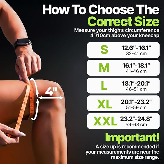 DR. BRACE Elite Compression Knee Brace for Women & Men, (2-Pack) Knee Support Compression Sleeve, Workout Sports Knee Braces for Meniscus Tear, ACL & Arthritis Pain Relief - Check Size Guide Video (Zeus, Large)