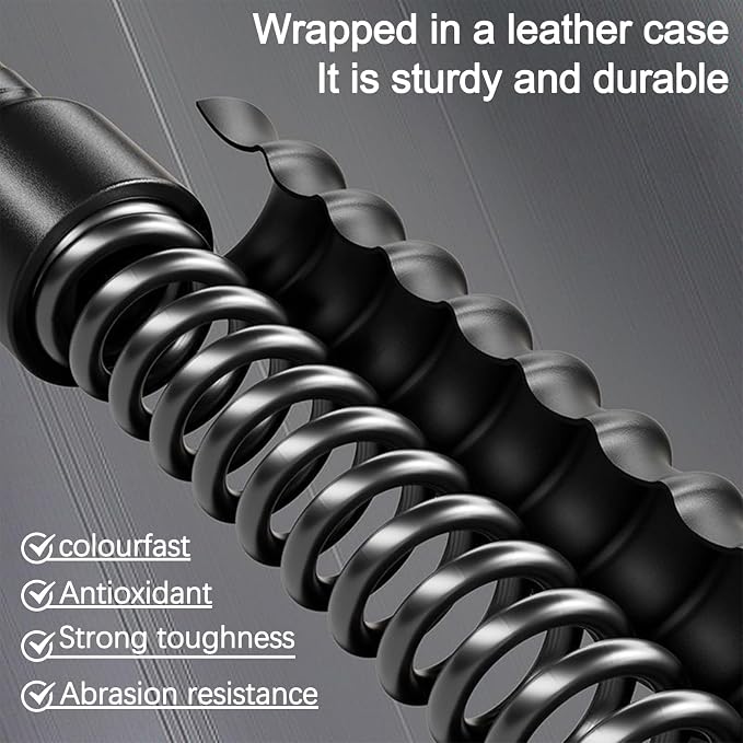 Upgrade Weighted Ropeless Battle Ropes, 2PCS Heavy Duty Portable Cordless Battle Ropes for Home Gym, Workout Exercise Rope for Strength Building, HIIT and Low-Impact Aerobic Training for Men & Women