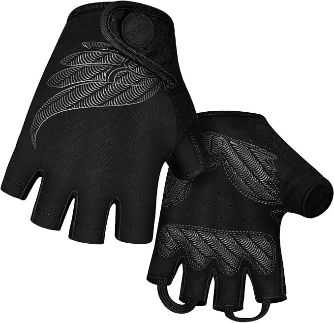 Cycling Gloves Bike Bicycle Gloves, Half Finger 5MM Gel Anti-Slip | Biking Gloves for Men Women Gym workout exercise Motorcycle Hiking Rowing Outdoor Sports