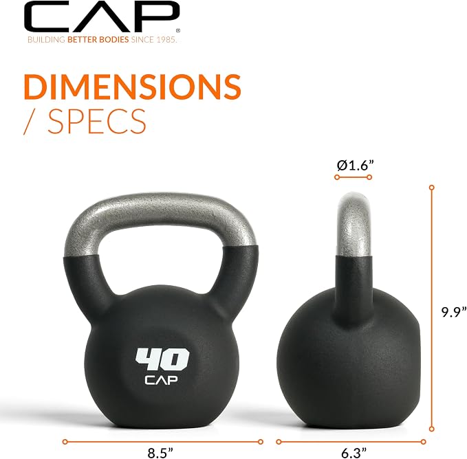 CAP Neoprene Coated Kettlebells - Multiple Sizes